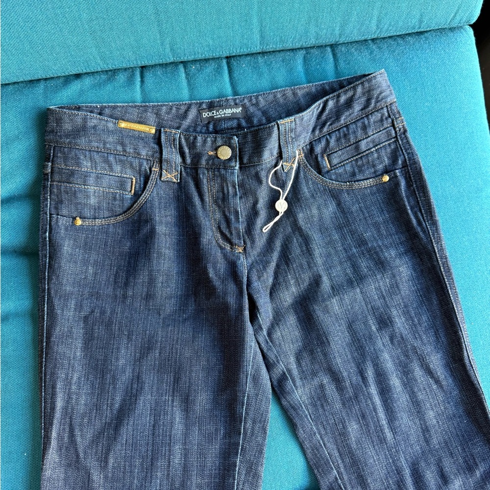 Dolce & Gabbana Women's Denim Straight Leg Jeans